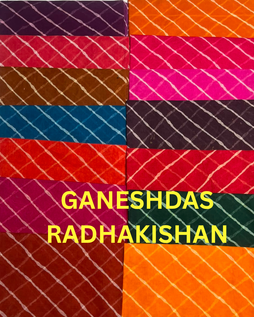 Traditional Rajasthani Lahariya fabric